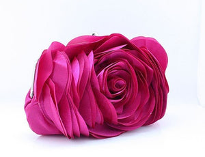 Fashion Flower Clutch Bag