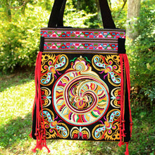 Price-promotion bag!2015 new national trend embroidered bags handmade flower embroidery ethnic clothshoulder bag handbags