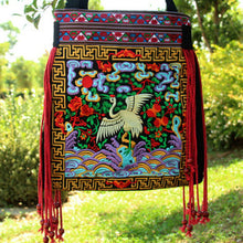 Price-promotion bag!2015 new national trend embroidered bags handmade flower embroidery ethnic clothshoulder bag handbags