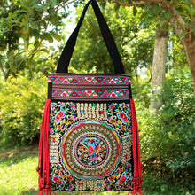 Price-promotion bag!2015 new national trend embroidered bags handmade flower embroidery ethnic clothshoulder bag handbags