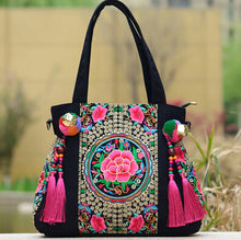 Ethnic Embroidery Canvas Bag