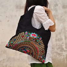 National Trend Ethnic Flowers Embroidered Bags