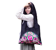 National Trend Ethnic Flowers Embroidered Bags