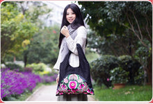 National Trend Ethnic Flowers Embroidered Bags