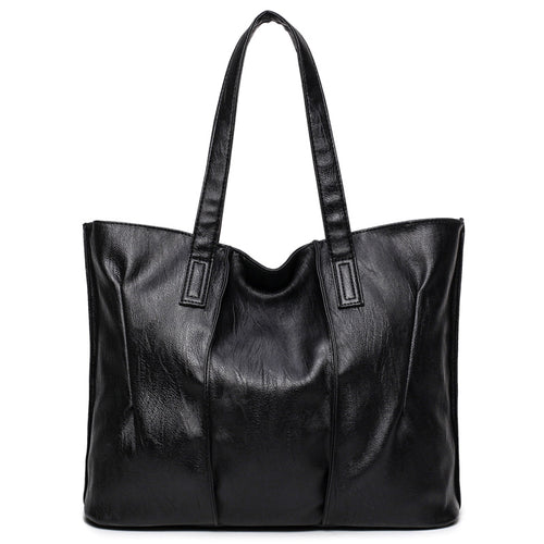 Leather Big Capacity Shoulder Bags