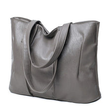Leather Big Capacity Shoulder Bags