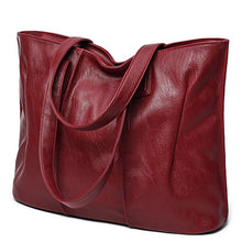 Leather Big Capacity Shoulder Bags