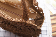 Bohemian Straw Beach Bags