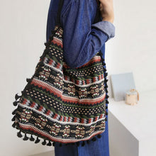 Ethnic Retro Knitting Handbag