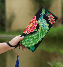 Ethnic Embroidery Wallet Bag