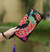 Ethnic Embroidery Wallet Bag