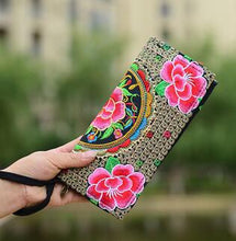 Ethnic Embroidery Wallet Bag