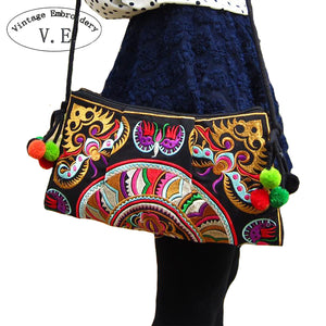 Ethnic Boho Shoulder Messenger Bag