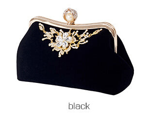Flower Design Evening Bag