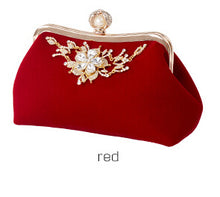 Flower Design Evening Bag