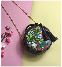 Ethnic embroidery flower bag