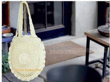 Bohemian Straw Beach Bags