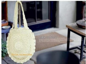 Bohemian Straw Beach Bags