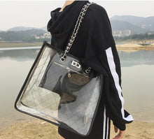 Candy Color Jelly Clear Transparent Bag