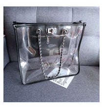 Candy Color Jelly Clear Transparent Bag