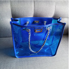 Candy Color Jelly Clear Transparent Bag