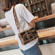 High Quality Patent Leather Flap Shoulder Bag