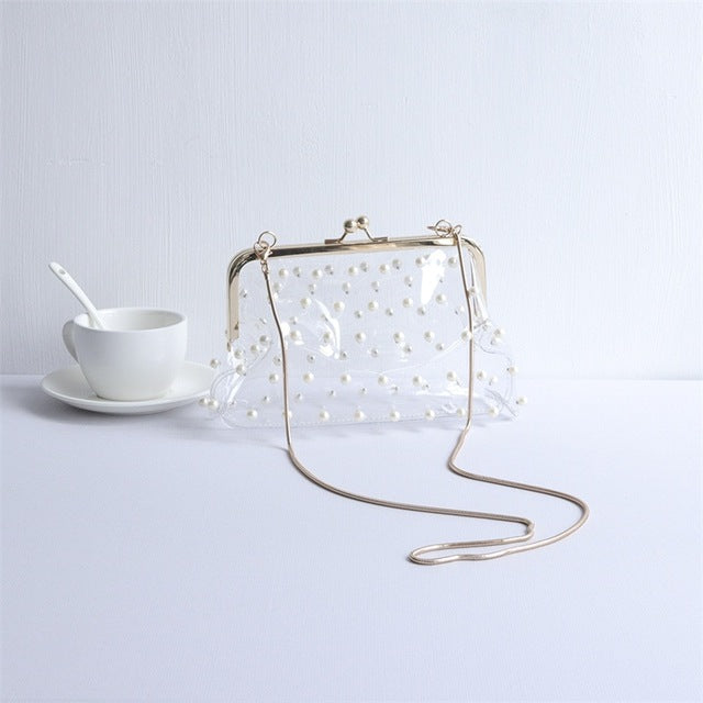 Transparent Clutch Evening Bags