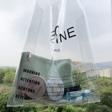 Transparent Plastic Beach Bags