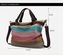 Casual Women Canvas Shoulder Bag