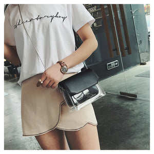 Candy colors women messenger bags
