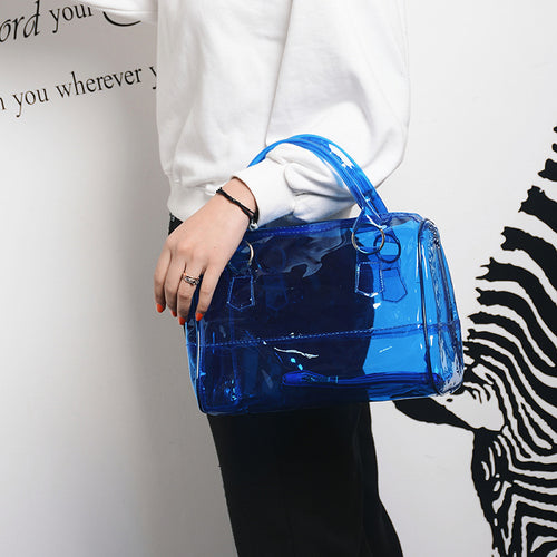 Jelly Candy Color Transparent Crystal Bags