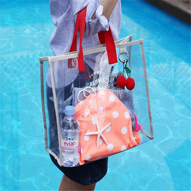 Beach Transparent  Messenger Bag
