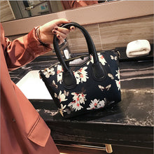 Flower Butterfly Printed Large Casual Bags