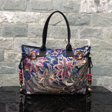 Ethnic original embroidery tote bag